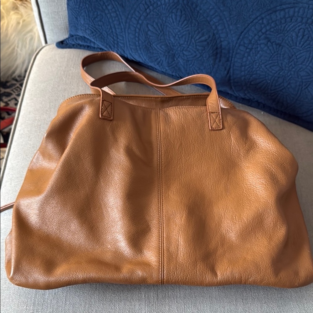Scarlet Grace leather tote